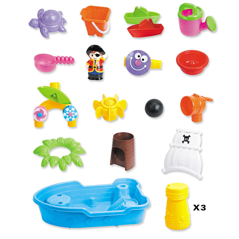 Pirate Ship Sand & Water Table