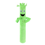 Paws & Claws Wavy Arm Plush Green Dog Toy - 54x23x7cm