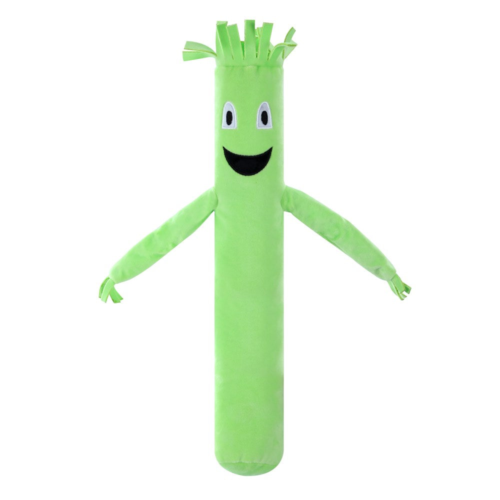Paws & Claws Wavy Arm Plush Green Dog Toy - 54x23x7cm