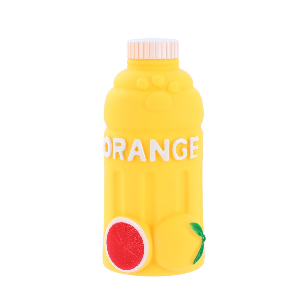 Paws & Claws Vinyl Juice Squeaky Toy Clip