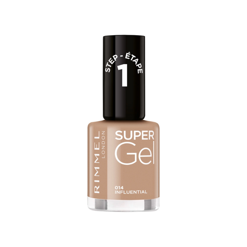 2 Pack x Rimmel 12ml Super Gel Nail Polish Step 1