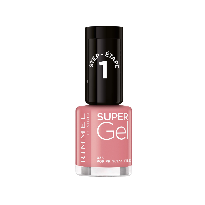 2 Pack x Rimmel 12ml Super Gel Nail Polish Step 1