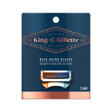 King C Gillette Razor Blades - 3 Pack