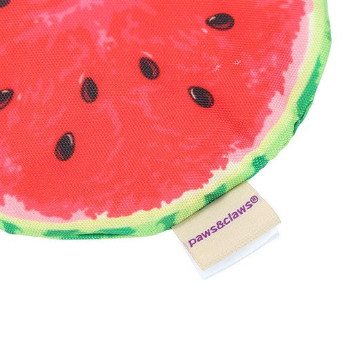 Paws & Claws Canvas Fruit Squeaker Toy