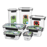 Lemon & Lime Crystal Fresh Food Containers