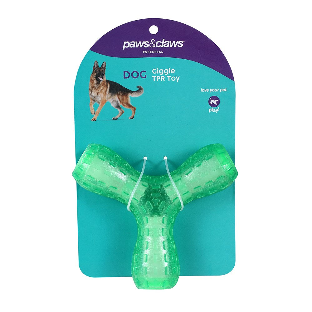 Paws & Claws Giggle TPR Dog Toy