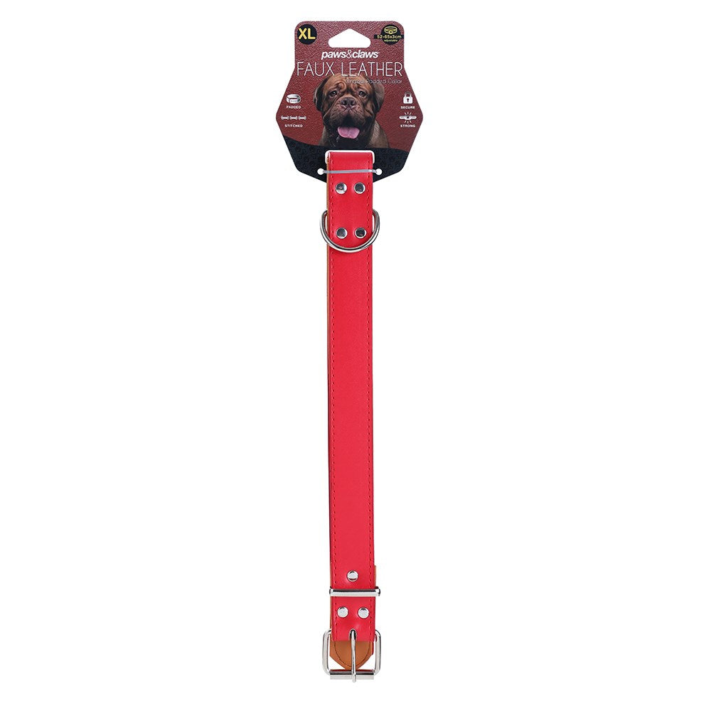 Paws & Claws Original Padded Dog Collar - X-Large