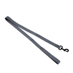Paws & Claws Waterproof TPU Resistant Premium Dog Lead - Grey - 120 x 2.5cm