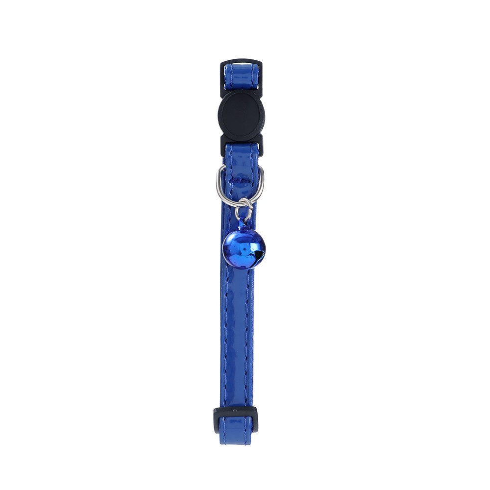 Paws & Claws PU Coated Adjustable Breakaway Cat Collar with Bell - 20-30x1cm