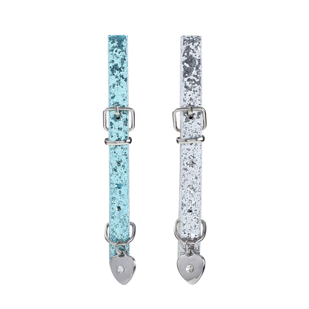 Paws & Claws Glitter Adjustable Breakaway Cat Collar - 26-32X1CM