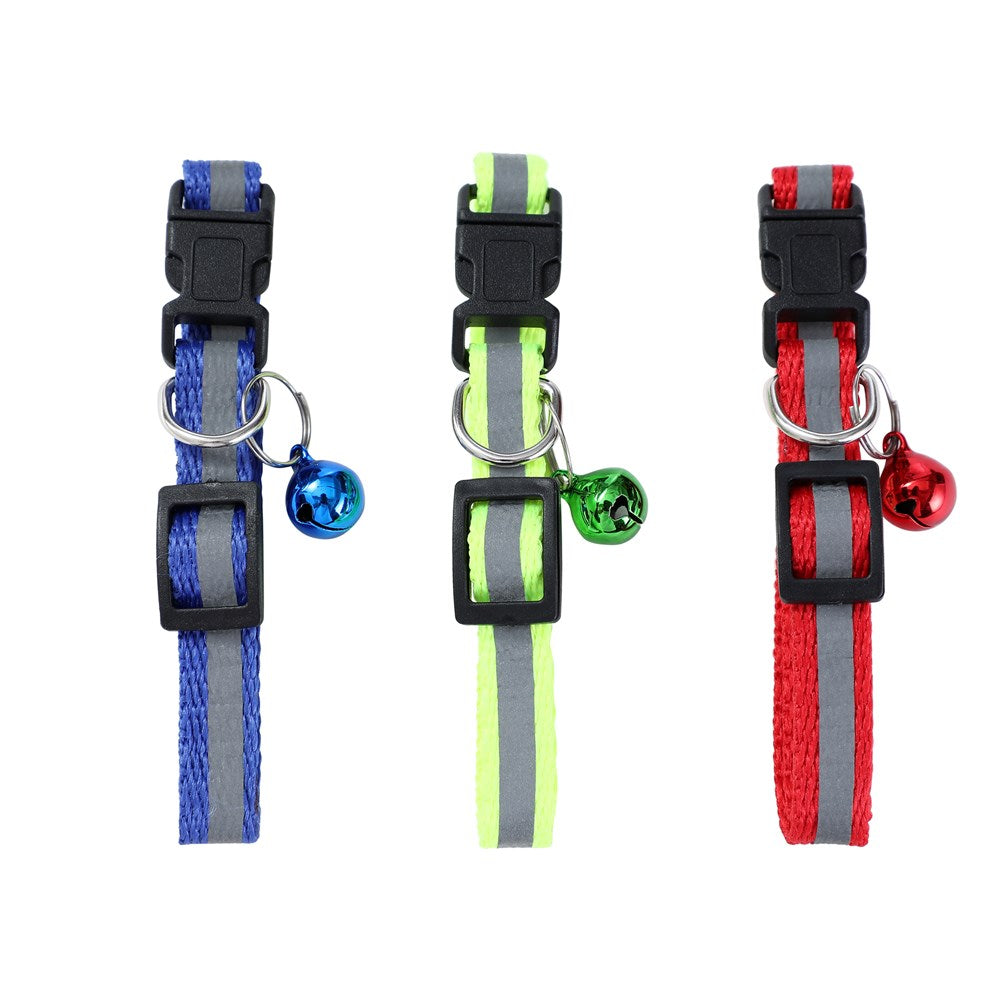 Paws & Claws Reflective & Adjustable Breakaway Cat Collar - Small