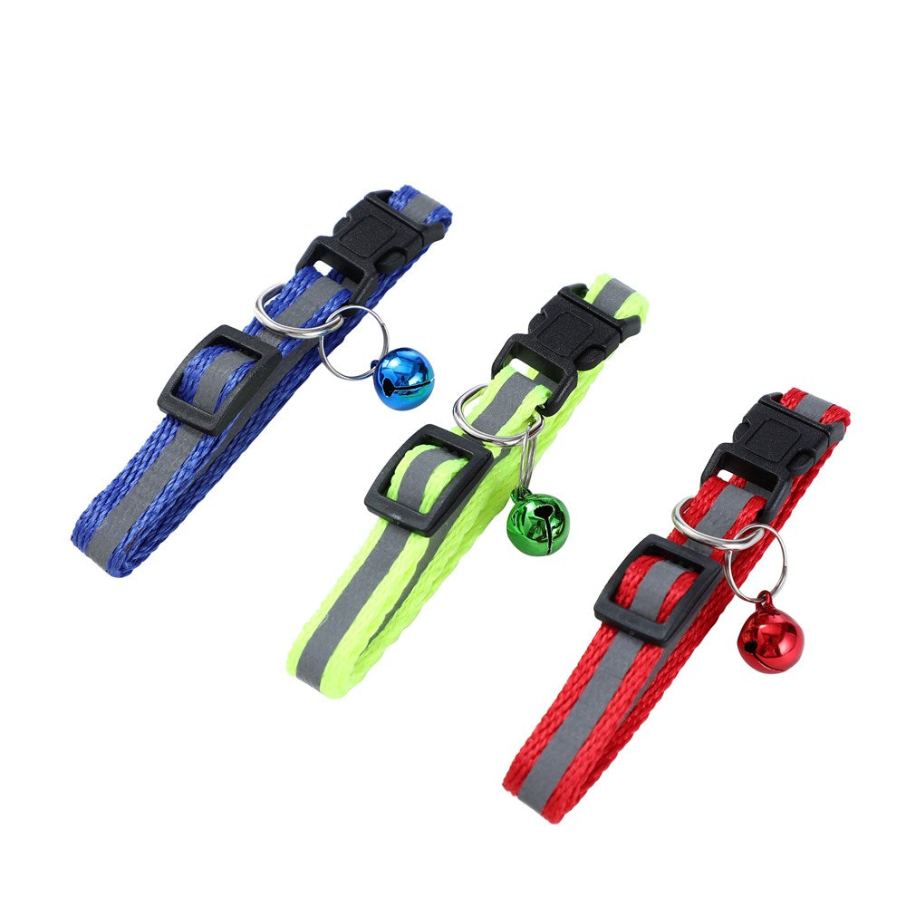 Paws & Claws Reflective & Adjustable Breakaway Cat Collar - Small