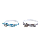 Paws & Claws Metallic Adjustable Breakaway Cat Collar with Bell - 35x1cm