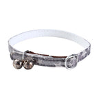 Paws & Claws Metallic Adjustable Breakaway Cat Collar with Bell - 35x1cm