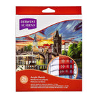 Derwent Academy Acrylic Paints 12ml - 24 Pack
