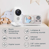 Motorola 2.8" Wifi Baby Video Monitor (MBP667CONNECT)