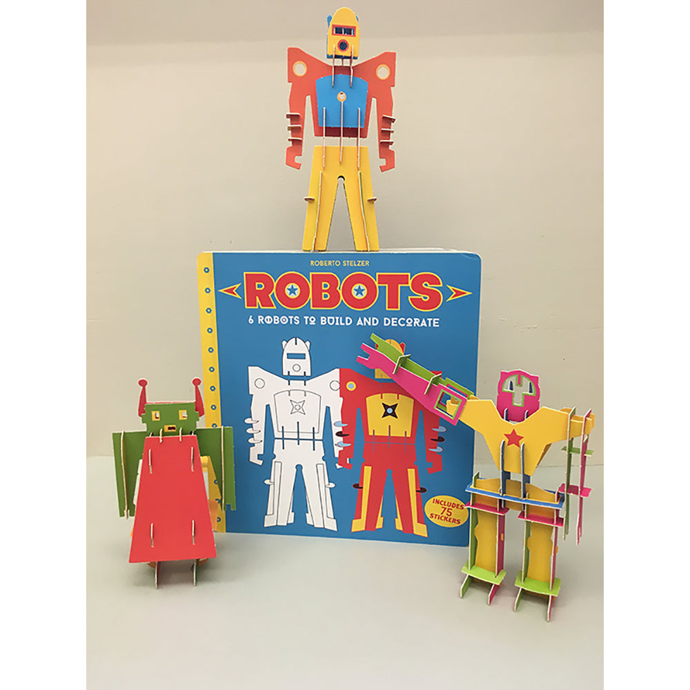 Robots to Make and Decorate: 6 Cardboard Model Robots