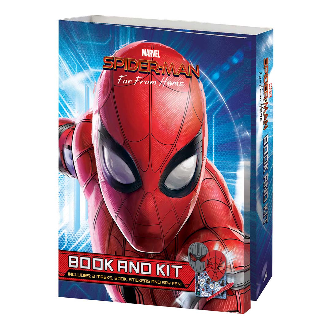 Spider-Man Far From Home Book & Kit