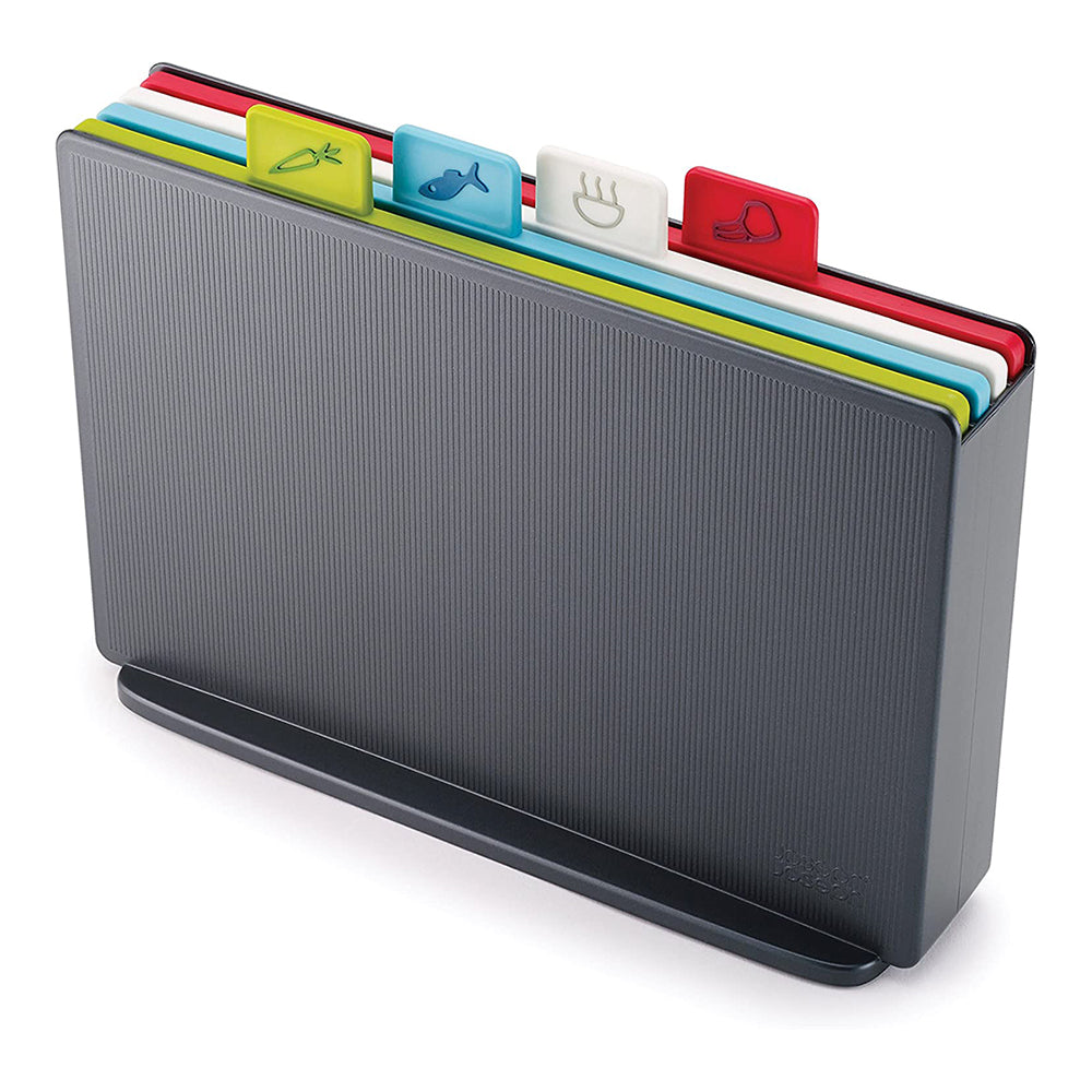 Joseph Joseph Regular Index Chopping Board Set - Graphite