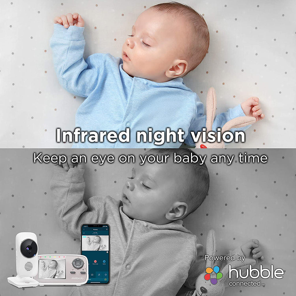 Motorola 2.8" Wifi Baby Video Monitor (MBP667CONNECT)