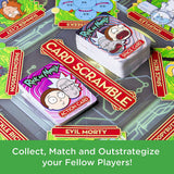Rick & Morty Card Scramble Board Game