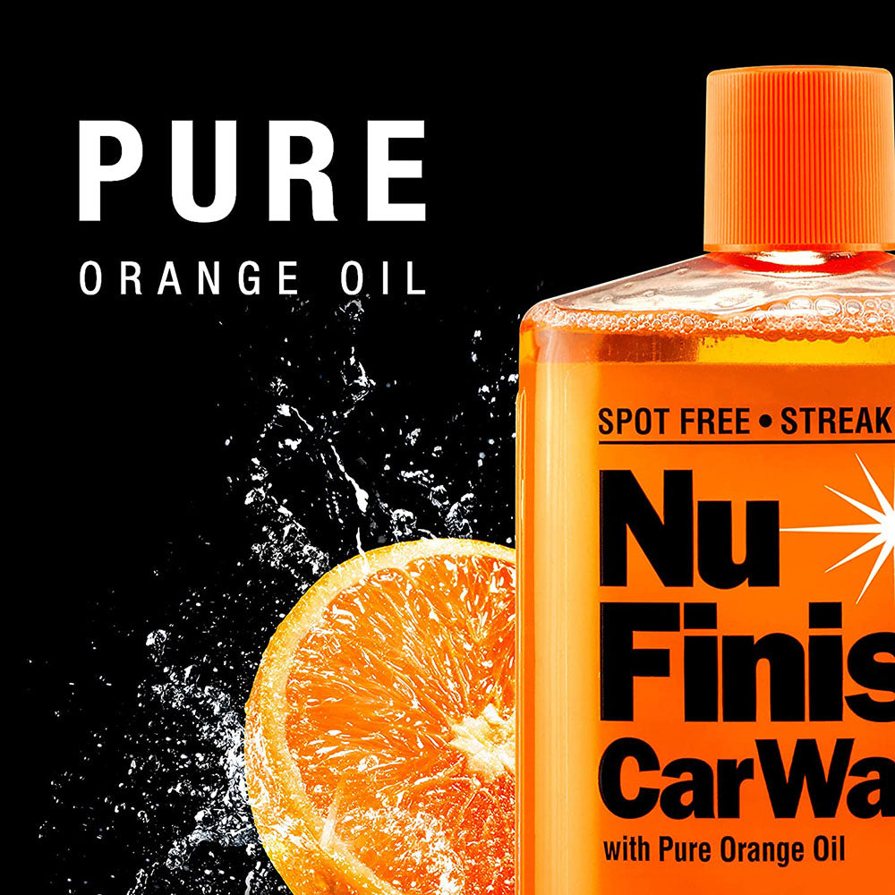 Nu Finish Car Wash with Pure Orange Oil - 473ml