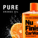 Nu Finish Car Wash with Pure Orange Oil - 473ml