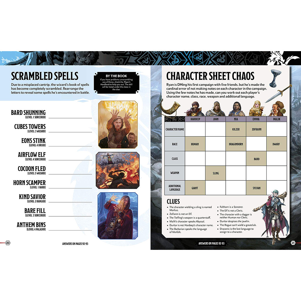 Dungeons & Dragons Annual 2021 Hardcover Book