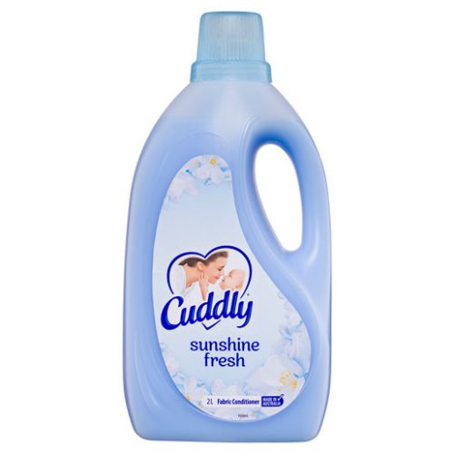 2 Pack x Cuddly Sunshine Fresh Fabric Conditioner 2L
