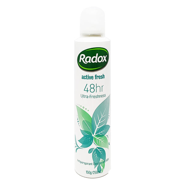 Radox 48Hr Antiperspirant Deodorant Body Spray Active Fresh 150g
