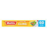 2 x Multix Cling Wrap Sticks Tight 60m x 33cm