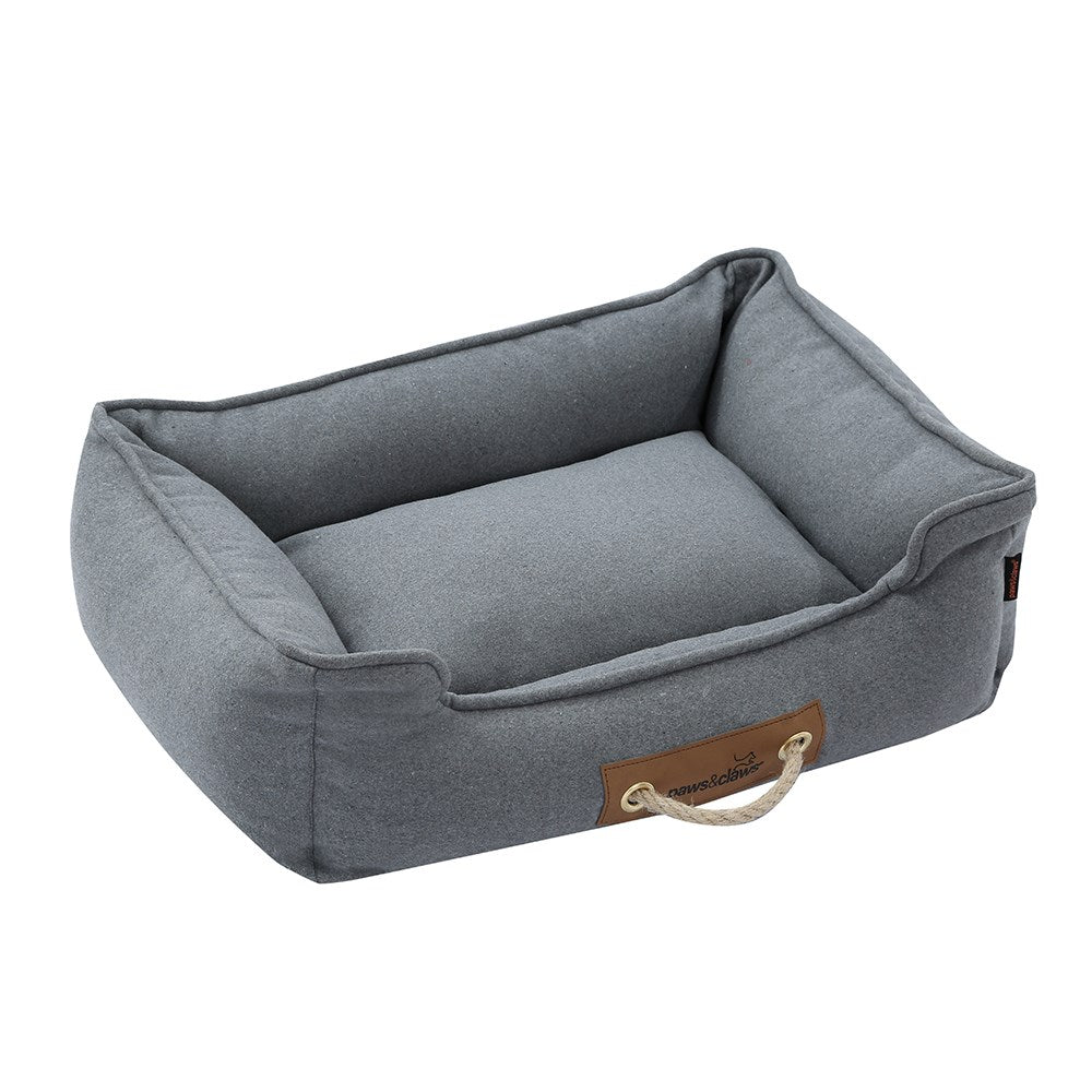 Paws & Claws 60x50x18 Lighthouse Walled Bed Medium - Grey