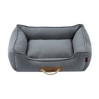 Paws & Claws 60x50x18 Lighthouse Walled Bed Medium - Grey