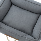 Paws & Claws 60x50x18 Lighthouse Walled Bed Medium - Grey