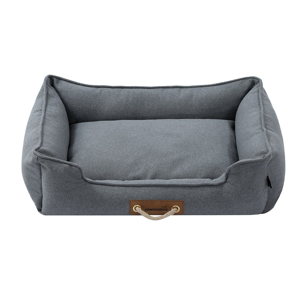 Paws & Claws 80x60cm Lighthouse Walled Bed Large Grey