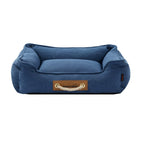 Paws & Claws 60x50cm Lighthouse Walled Canvas Bed Medium - Navy