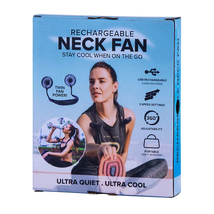 Rechargeable Neck Fan