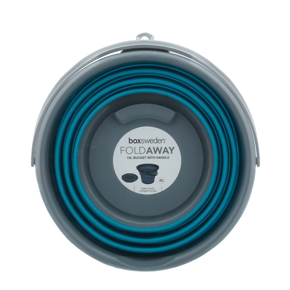 Boxsweden Foldaway Bucket With Handles - 10L