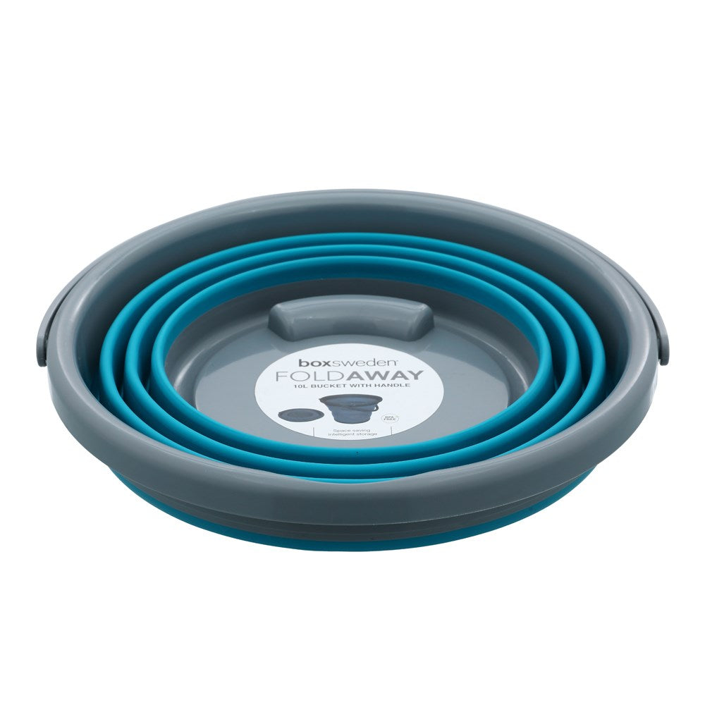 Boxsweden Foldaway Bucket With Handles - 10L