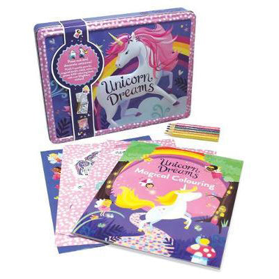 Unicorn Dreams Activity Tin