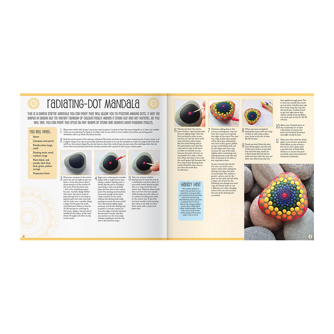 Paint Your Own Mandala Stones Kit