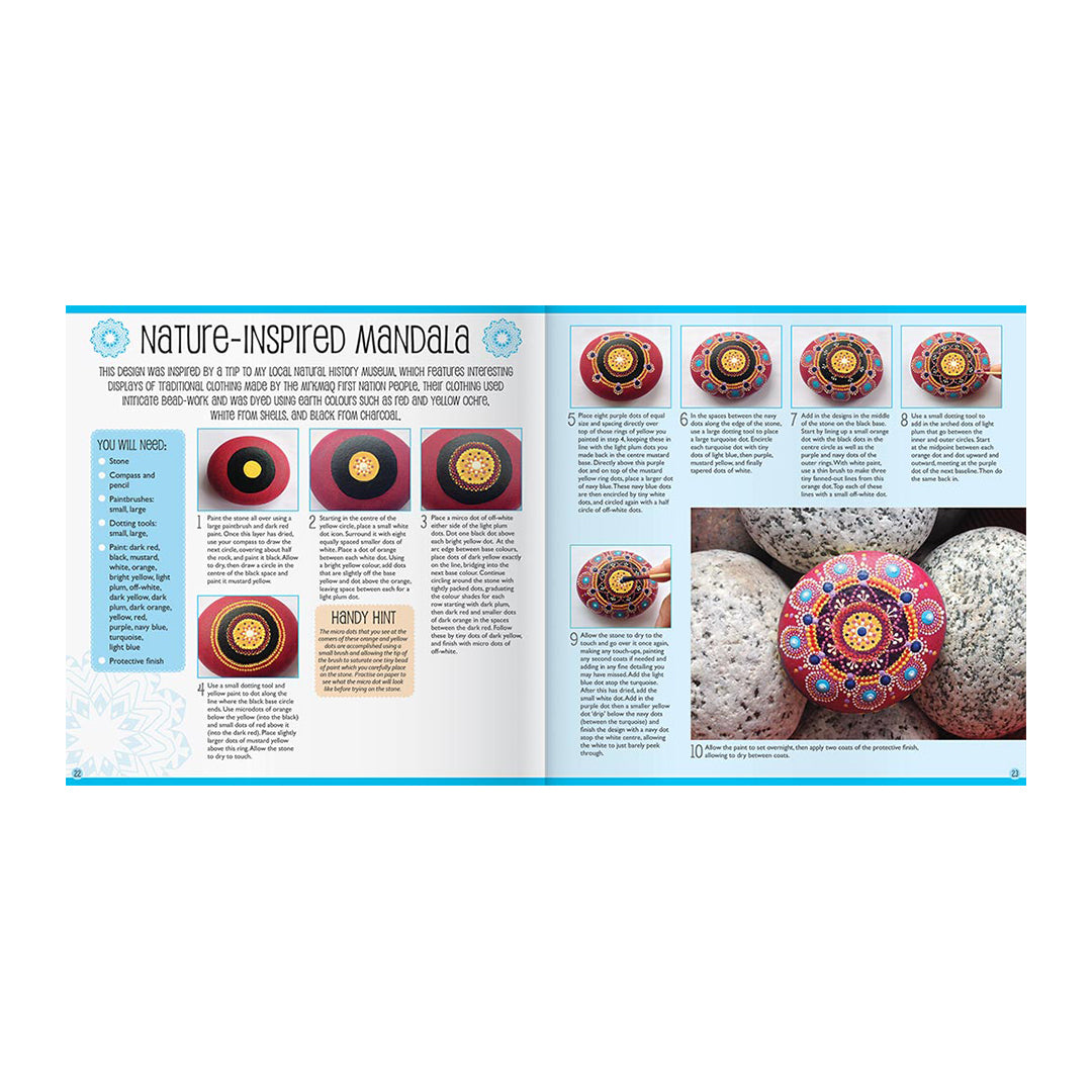 Paint Your Own Mandala Stones Kit