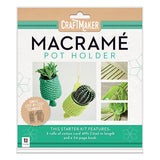 Craft Maker Macrame: Hanging Basket, Pot Holder & Yoga Mat