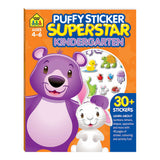 School Zone Puffy Sticker Superstar: Kindergarten