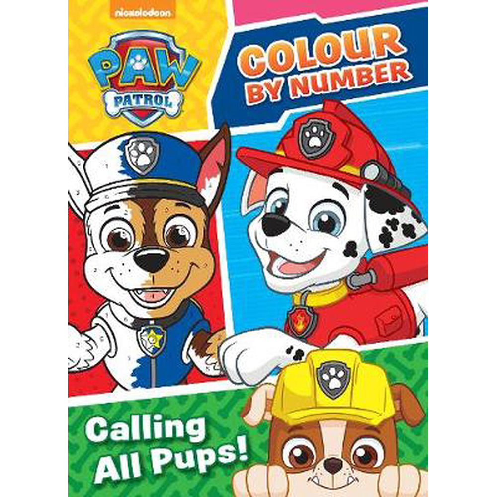 Paw Patrol Colour By Number