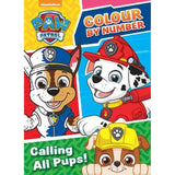 Paw Patrol Colour By Number