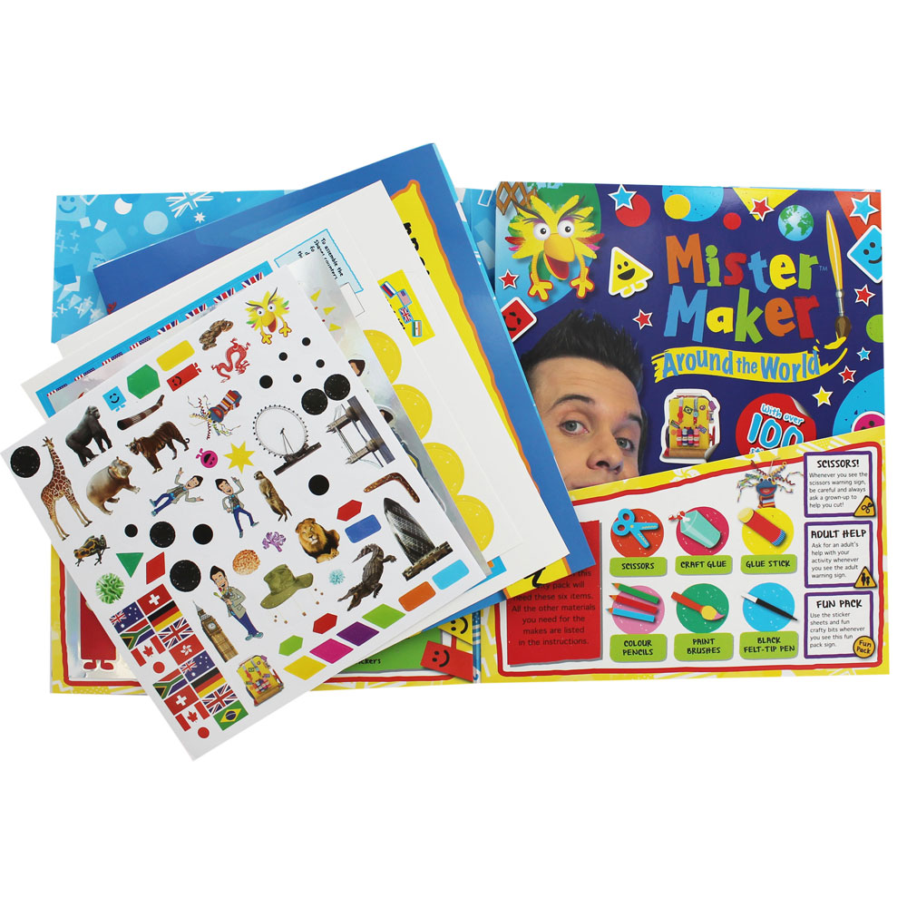 Mister Maker - Around the World activity book