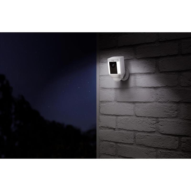 Ring Spotlight Cam Battery Outdoor Security Camera & Spotlight