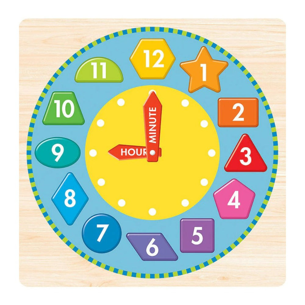 Whiz Kids Tell The Time Wooden Puzzle