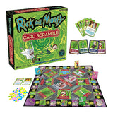 Rick & Morty Card Scramble Board Game